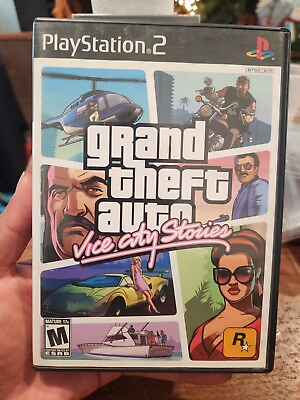 #ad #ad Grand Theft Auto: Vice City Stories Sony PlayStation 2 2007 CIB With Map 🔥 $85.99