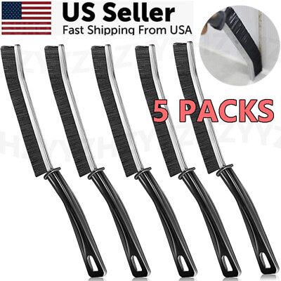 #ad 5X Hard Bristle Recess Crevice Cleaning Brush Household Tools Gap Cleaning Brush $5.89