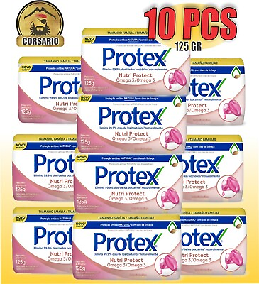 #ad PROTEX Omega 3 Toilet Soap 125g 10 PCS $39.89