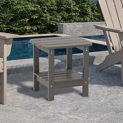 #ad All Weather HIPS Outdoor Patio Furniture for Backyard Porch Poolside Balcony $69.19
