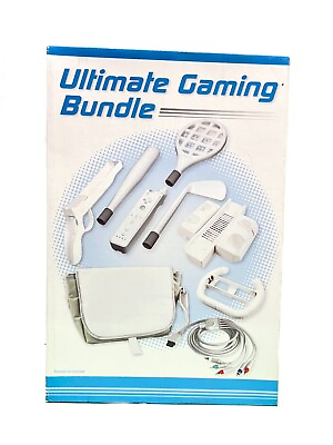 DELUXE GAMING BUNDLE FOR NINTENDO WII STAND BAG SPORTS KIT $29.95
