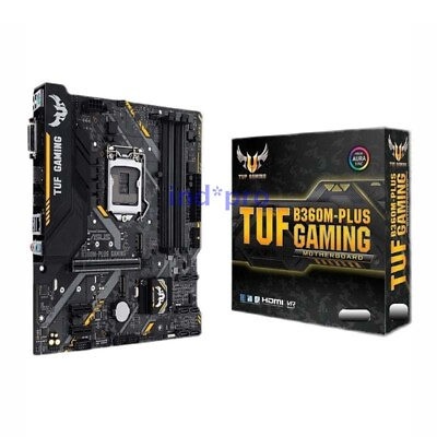 #ad 1PCS New TUF B360M PLUS GAMING Motherboard LGA1151 DDR4 64GB B360 Chipset $166.19