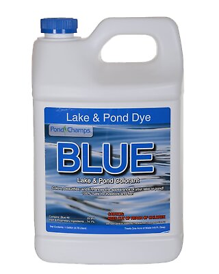 #ad #ad Blue Lake and Pond Dye 1 Gallon $29.99