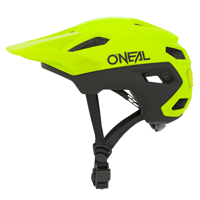 #ad Oneal Trail Finder Mountain Bike Helmet SPLIT NEON YELLOW S M $69.99