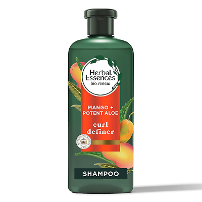 #ad Bio: Renew Mango Potent Aloe Sulfate Free Shampoo for Curly Hair 13.5 Fl Oz $29.75