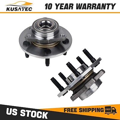 #ad Pair Front Wheel Bearing Hub Assembly For 2002 2008 Dodge Ram 1500 5 Lug Non ABS $95.99