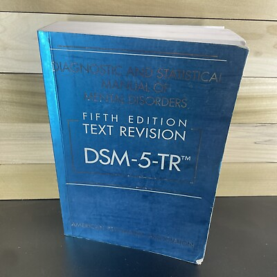 #ad Diagnostic and Statistical Manual of Mental Disorders DSM 5 TR by American... $39.99