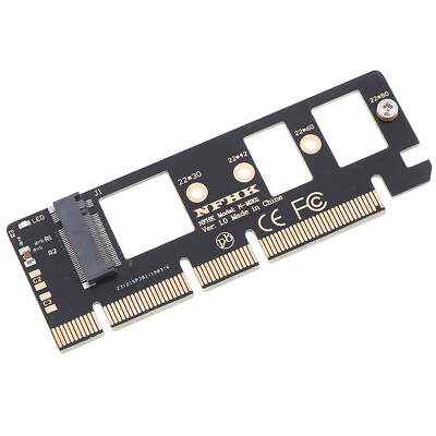 #ad 1*NVMe M.2 NGFF SSD to PCI E PCI express 3.0 16x x4 adapter riser card conH4 C $2.35