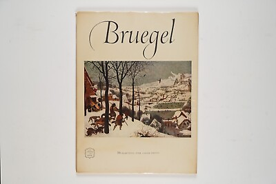 #ad Bruegel An Abrams Art Book 16 Beautiful Full Color Prints 1954 $22.00