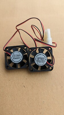#ad 12V 40mm Cooling Computer Case Fan 40x40x10mm DC Molex Dual Fan $5.00