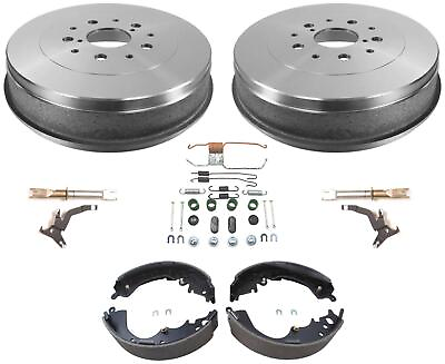 #ad High Performance Carbon Rear Brake Drums Brake Shoes Fits Toyota Sienna 2004 10 $254.00