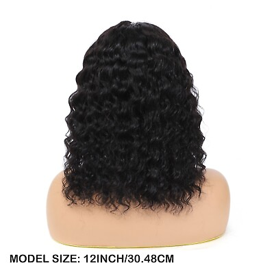 #ad Fashion Women Black Wave Lace Wig Natural Look Hairline $26.10