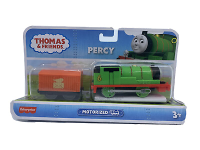 #ad Thomas amp; Friends Percy Motorized Track Master Engine Age 3 Fisher Price $6.99