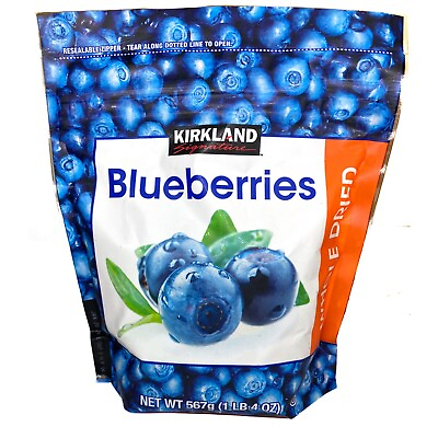 #ad Kirkland Signature Whole Dried Blueberries 20 oz Resealable Bag $19.99