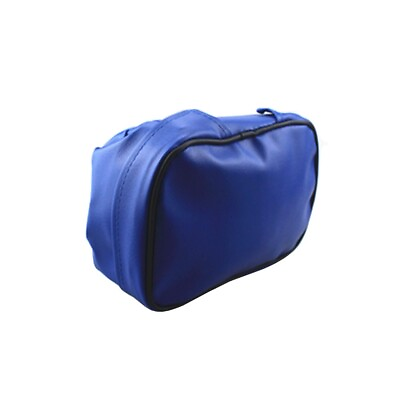 #ad Blue Motorcycle Bag Retro PU Leather Motorcycle Storage Tool Bags Dirt bike $12.79