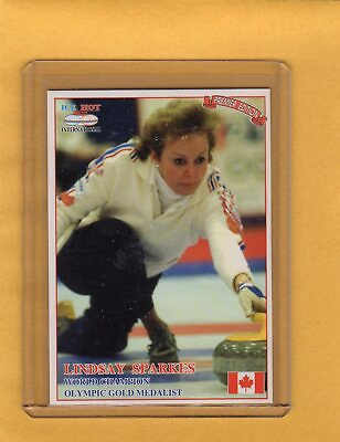 #ad 1993 Ice Hot International Curling Card #44 Lindsay Sparks Canada C $5.00
