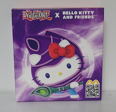 #ad McDonalds Happy Meal Toy Yu Gi Oh Hello Kitty as Dark Magician Girl $20.00