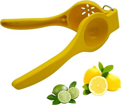#ad IMUSA Lime or Lemon Manual Squeezer Citrus Juicer for Max Extraction Yellow $12.99