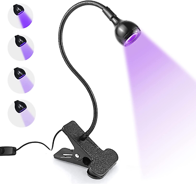 #ad Portable LED UV Lamp For Gel Nails Curing Lamp Polish Dryer Flexible Gooseneck $10.99
