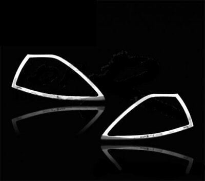 #ad Chrome Taillight Rear Lamp Molding Cover Trim For Renault Megane 2003 2008 $121.89