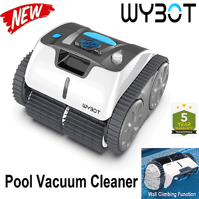 #ad Wybot Robotic Pool Cleaners Cordless Pool Vacuum with Wall Climbing Function $445.99