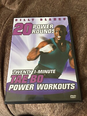 Billy Blanks DVDTwenty 1 Minute TAE BO Power Workouts $4.50