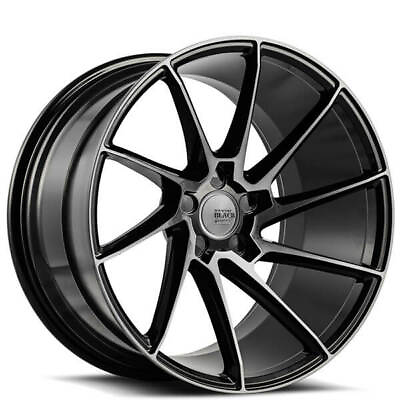 #ad 4ea 20quot; Staggered Savini Wheels Black Di Forza BM15 Gloss Black Rims S7 $2044.00