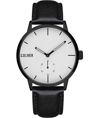 #ad s.Oliver SO 4180 LQ Man Quartz Watch $90.20