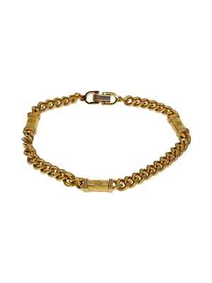 #ad Dior #18 Christian Kihei Chain Bracelet Plated gold $156.11