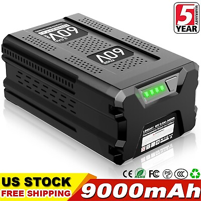 #ad 60V 9 Ah For Greenworks Pro 60V Max Lithium ion Battery LB60A03 LB60A04 LB60A05 $174.99