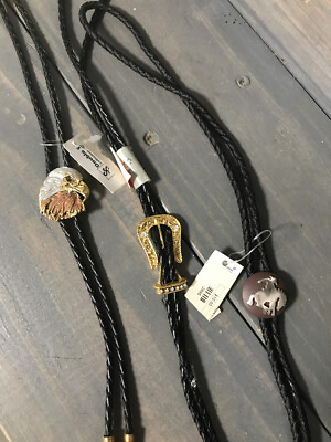 #ad New Set of 3 Bolo Ties $19.99