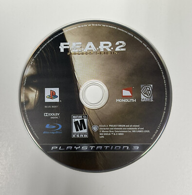 #ad F.E.A.R 2 Project Original Sony PlayStation 3 DISC ONLY Tested $6.95