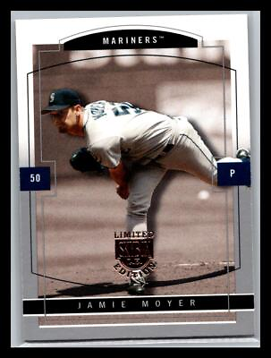 #ad 2004 SkyBox LE Jamie Moyer #73 Seattle Mariners $1.79