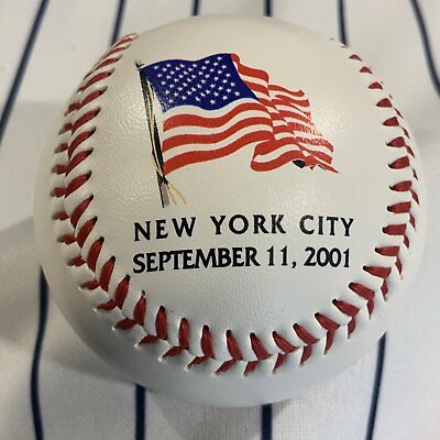 #ad New York City September 11th 2001 9 11 Commemorative Souvenir Baseball Ball $9.99
