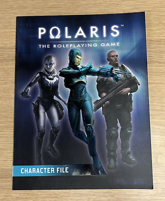 #ad Black Book Editions: Polaris RPG CHARACTER FILE ***NEW*** $3.50