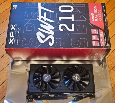 #ad #ad XFX Speedster SWFT 210 AMD Radeon RX 6600 Core Gaming 8GB GDDR6 Graphics Card $169.98