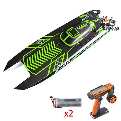 #ad DTRC X55 Waterproof RC High Speed Racing Boats 130km h Remote Control Boat Model $1342.71