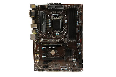 #ad MSI Z270 A Pro LGA1151 Intel Motherboard w IO Shield Fast Ship US Seller $89.95