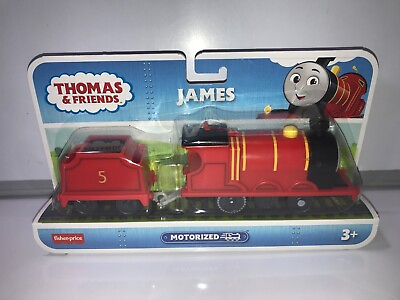 #ad Fisher Price Thomas amp; Friends Motorized James Battery Operated Engine SEALED $12.99