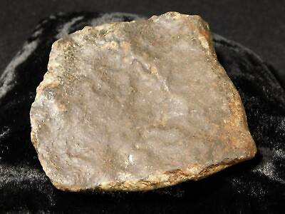 #ad Larger Stony Meteorite with DARK Fusion Crust 100% Natural Algeria 155gr $69.99