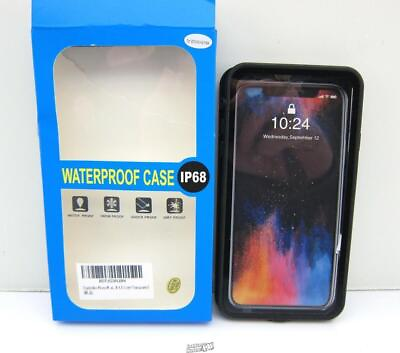 #ad NEW IP68 360 Full Protect Waterproof Case Shockproof Dirtproof For iPhone XS MAX $9.99