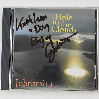 #ad Hole In The Clouds By Johnsmith Audio CD 1998 Blue Pine Productions Signed $8.50