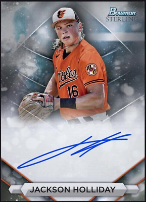 #ad 2023 Topps Bowman Sterling Signature Rookie JACKSON HOLLIDAY RC Digital Card $11.99
