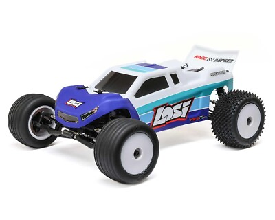 #ad Losi Mini T 2.0 V2 1 18 RTR 2WD Brushless Stadium Truck Blue LOS1056T2 $239.99