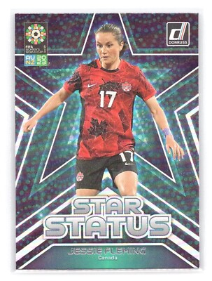 #ad Jessie Fleming 2023 Donruss FIFA Womens World Cup Star Status #3 Canada $1.99