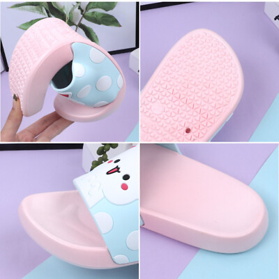#ad Cat Face Slippers Student slippers; Bedroom Slippers; Bathroom Slippers; Cute $19.76