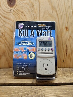 #ad P3 KILL A WATT Power Usage Voltage Meter Monitor P4400 NEW $36.00