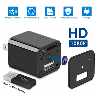 #ad 1080HD Mini Hidden Spy Camera Motion Detection Home Security Surveillance Cam $19.97