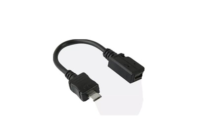 Micro USB Male to Mini USB Female OTG Charger Adapter Converter Data Cable $2.98