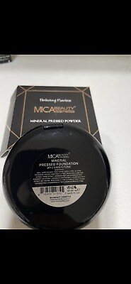 #ad Mica Beauty Mineral Pressed Powder Foundation #MFP 2 Sandstone Free Brush $18.00